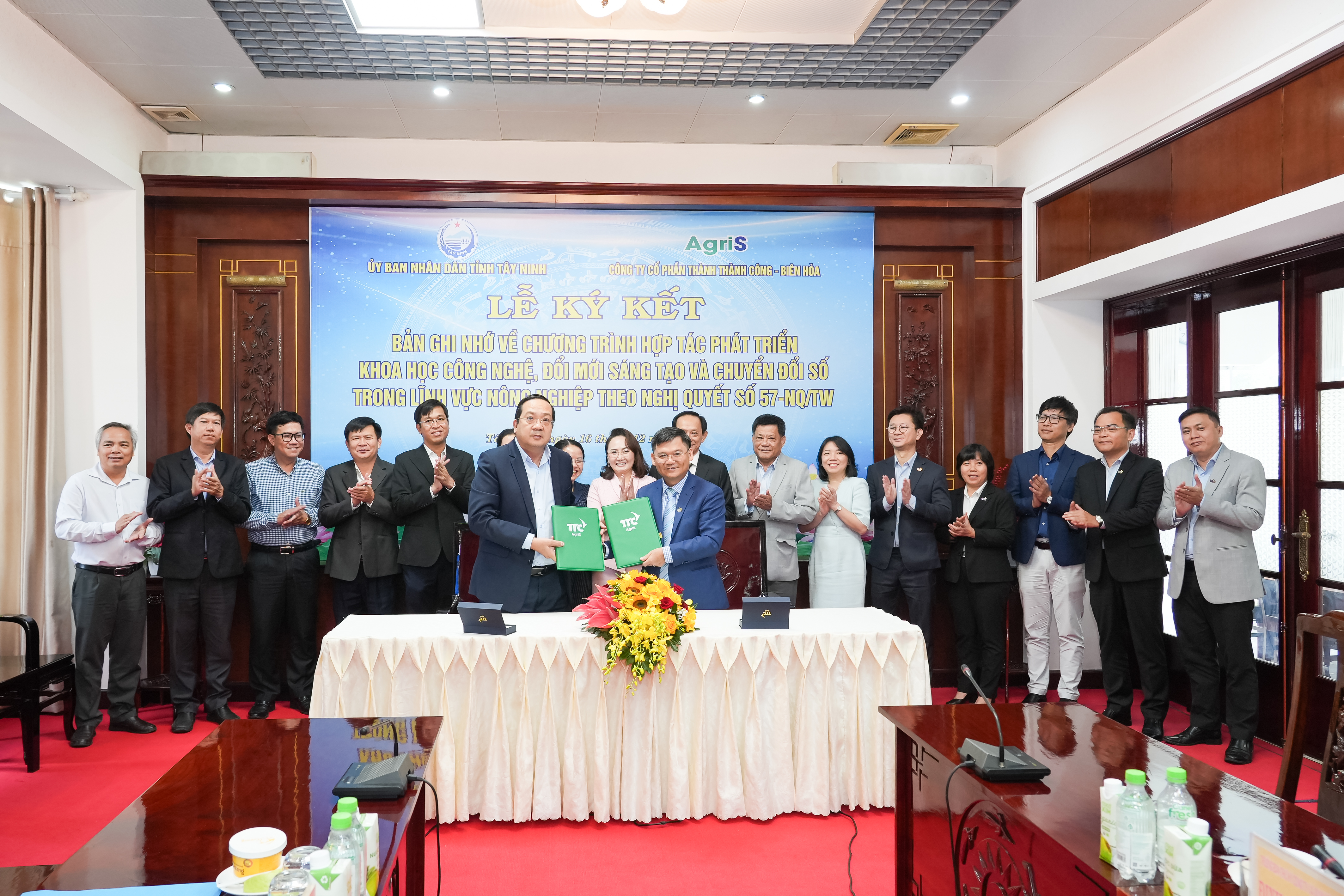 AgriS hợp tác cùng Tây Ninh phát triển nông nghiệp bền vững bằng khoa học, công nghệ và chuyển đổi số 